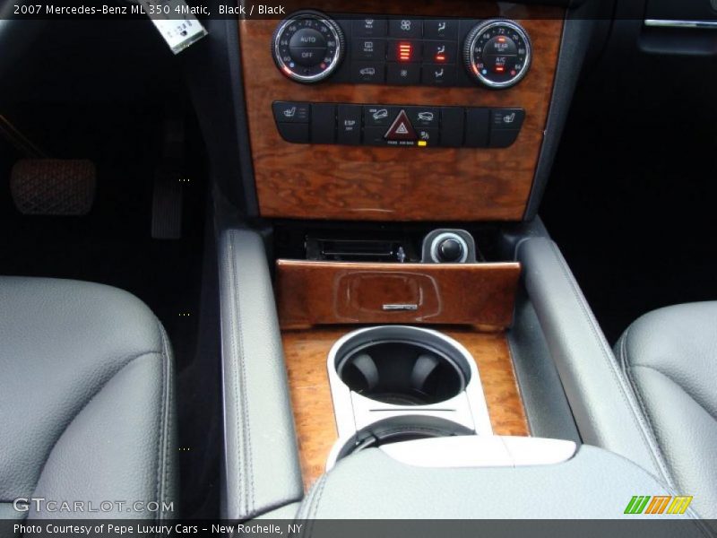Black / Black 2007 Mercedes-Benz ML 350 4Matic