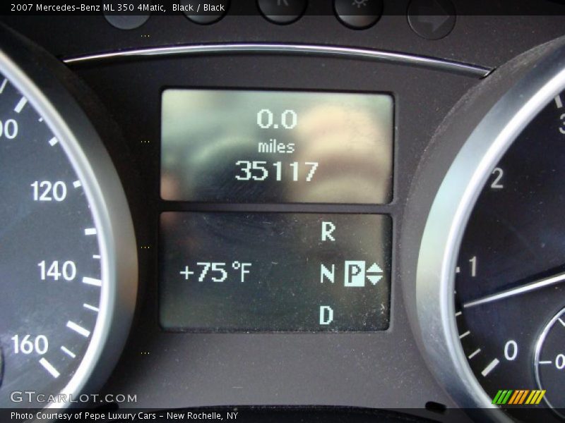 Black / Black 2007 Mercedes-Benz ML 350 4Matic
