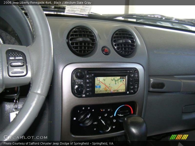 Black / Medium Slate Gray 2006 Jeep Liberty Renegade 4x4
