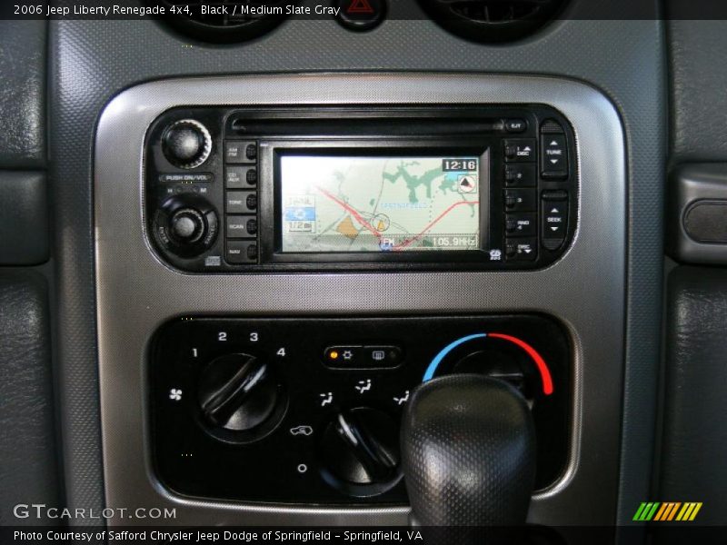 Black / Medium Slate Gray 2006 Jeep Liberty Renegade 4x4