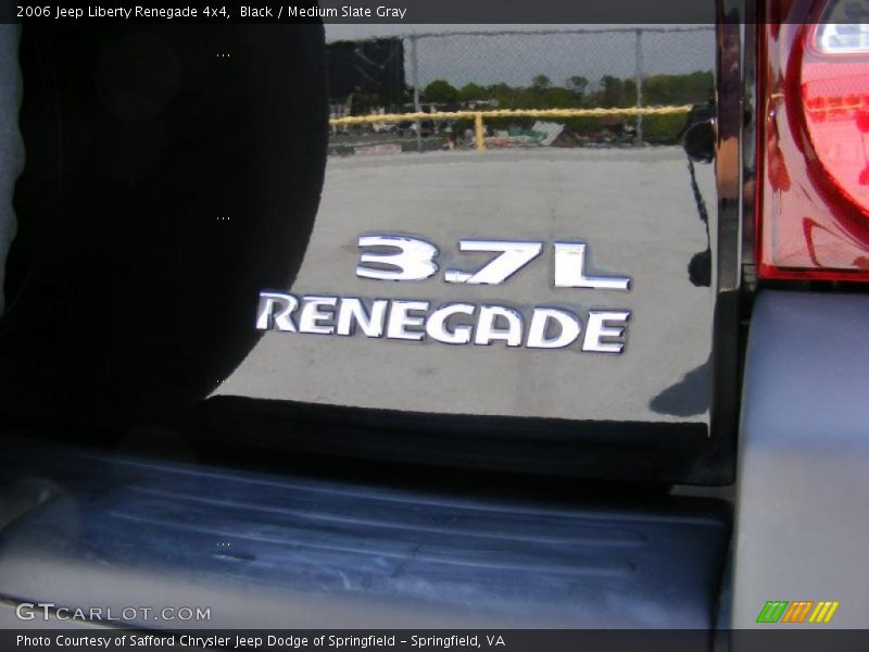 Black / Medium Slate Gray 2006 Jeep Liberty Renegade 4x4