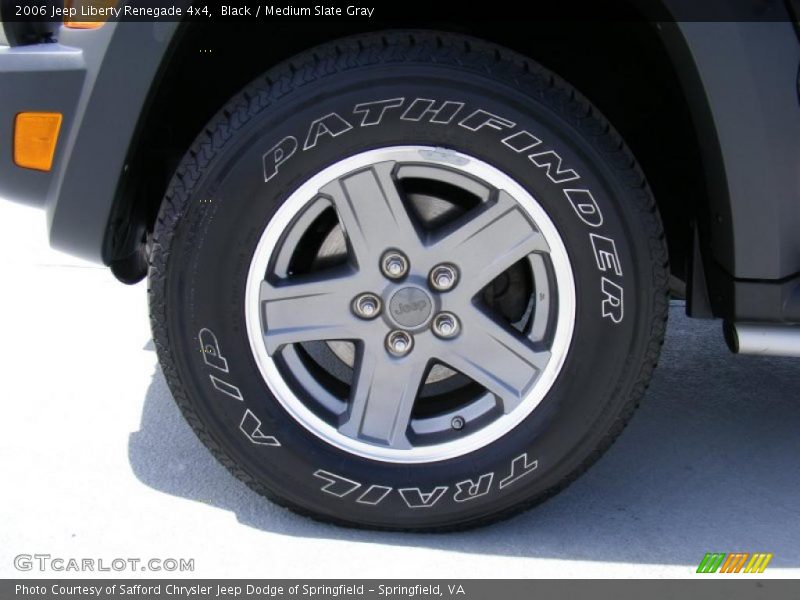 Black / Medium Slate Gray 2006 Jeep Liberty Renegade 4x4