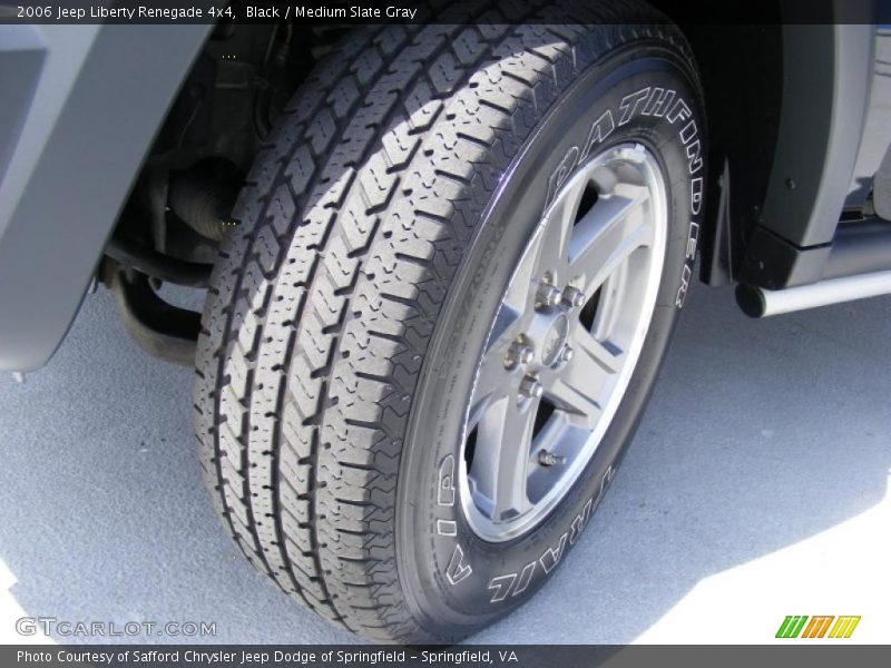 Black / Medium Slate Gray 2006 Jeep Liberty Renegade 4x4