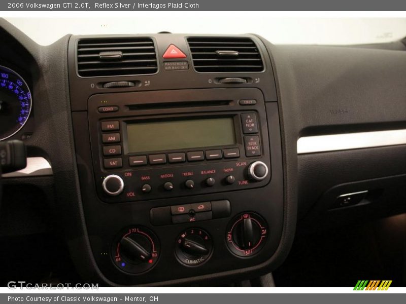 Reflex Silver / Interlagos Plaid Cloth 2006 Volkswagen GTI 2.0T