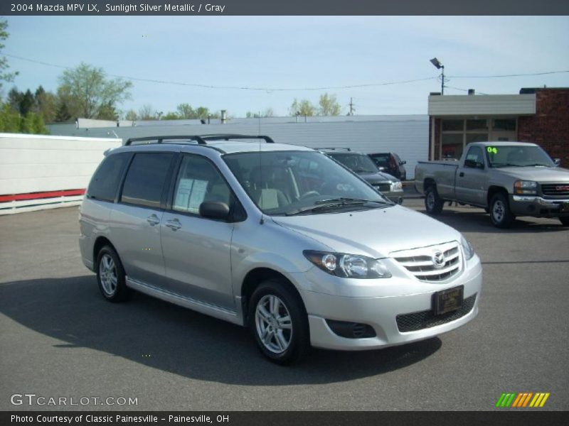 Sunlight Silver Metallic / Gray 2004 Mazda MPV LX