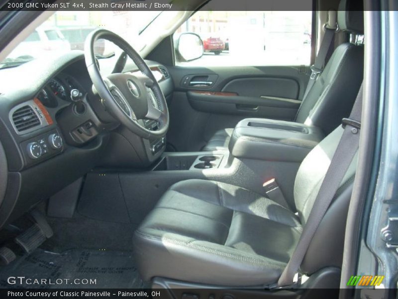 Stealth Gray Metallic / Ebony 2008 GMC Yukon SLT 4x4