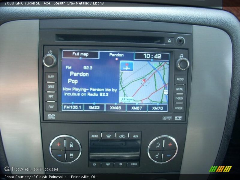 Stealth Gray Metallic / Ebony 2008 GMC Yukon SLT 4x4