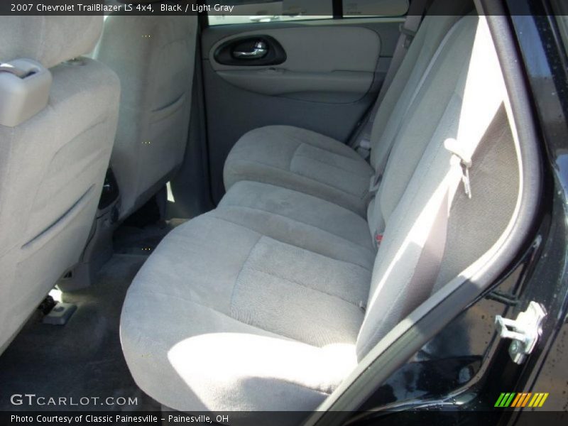 Black / Light Gray 2007 Chevrolet TrailBlazer LS 4x4