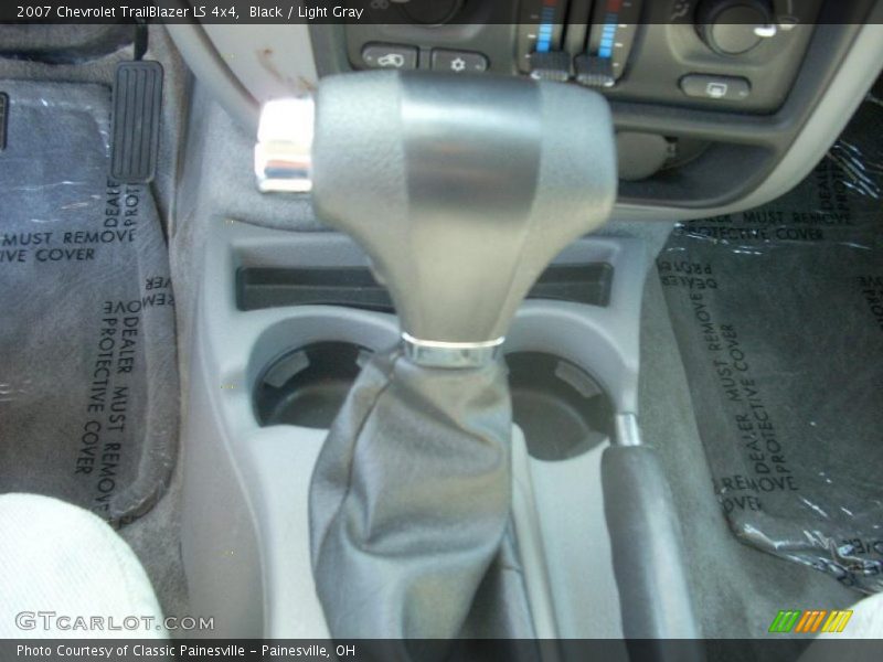 Black / Light Gray 2007 Chevrolet TrailBlazer LS 4x4