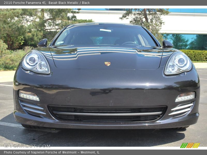 Basalt Black Metallic / Black 2010 Porsche Panamera 4S