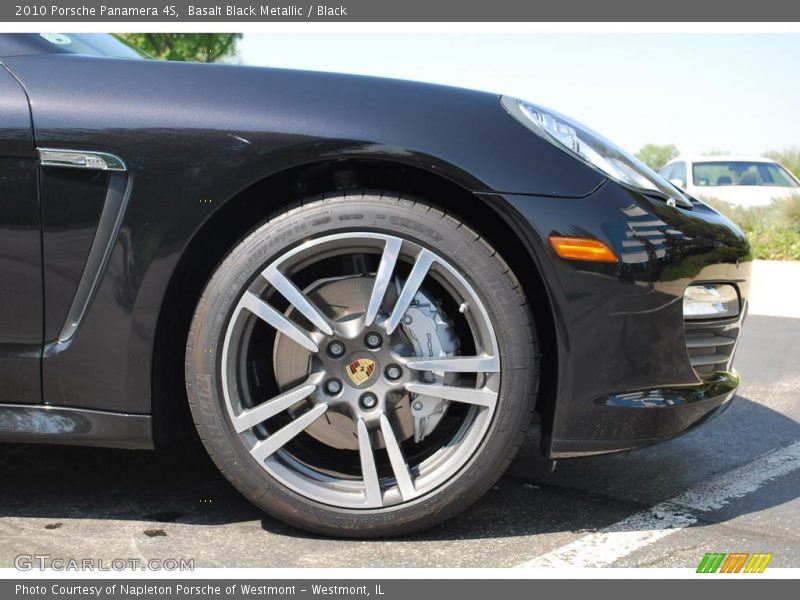 Basalt Black Metallic / Black 2010 Porsche Panamera 4S