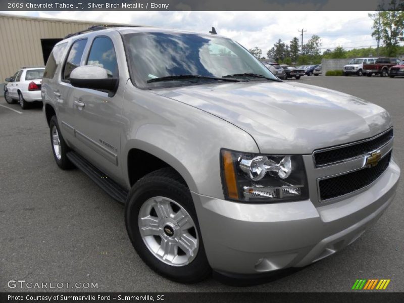 Silver Birch Metallic / Ebony 2009 Chevrolet Tahoe LT