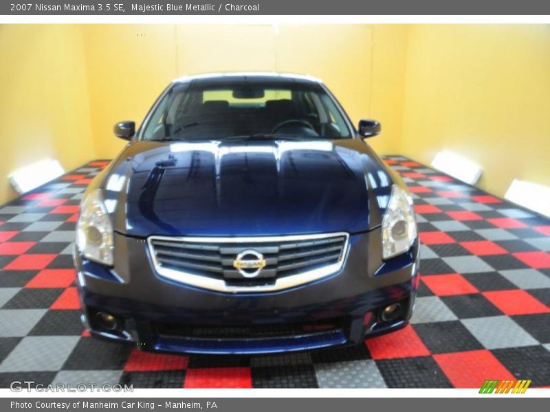 Majestic Blue Metallic / Charcoal 2007 Nissan Maxima 3.5 SE
