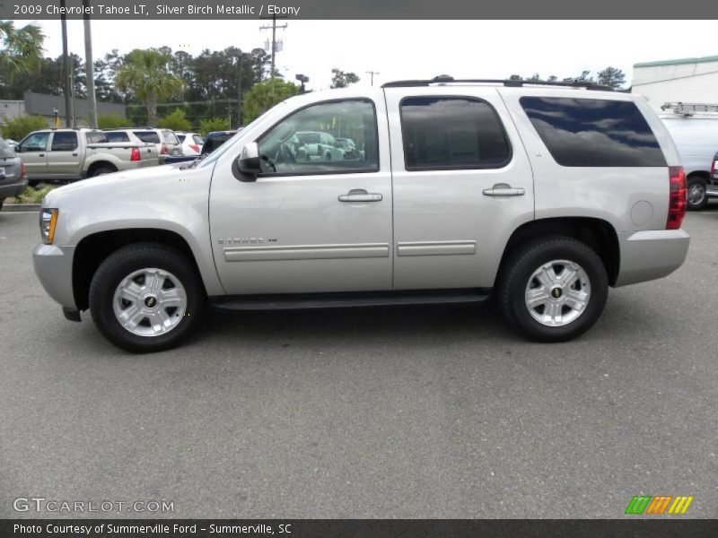 Silver Birch Metallic / Ebony 2009 Chevrolet Tahoe LT