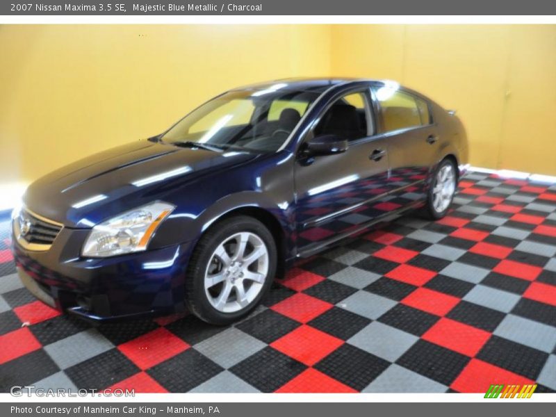 Majestic Blue Metallic / Charcoal 2007 Nissan Maxima 3.5 SE