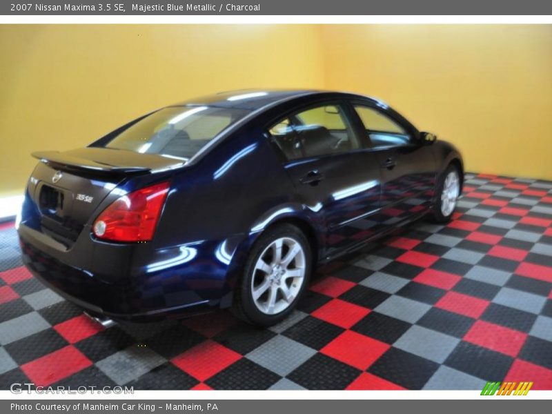 Majestic Blue Metallic / Charcoal 2007 Nissan Maxima 3.5 SE