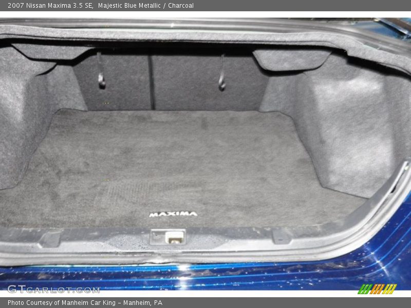 Majestic Blue Metallic / Charcoal 2007 Nissan Maxima 3.5 SE