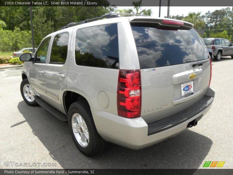 Silver Birch Metallic / Ebony 2009 Chevrolet Tahoe LT