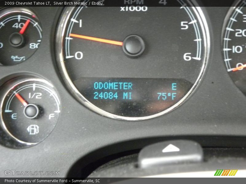Silver Birch Metallic / Ebony 2009 Chevrolet Tahoe LT