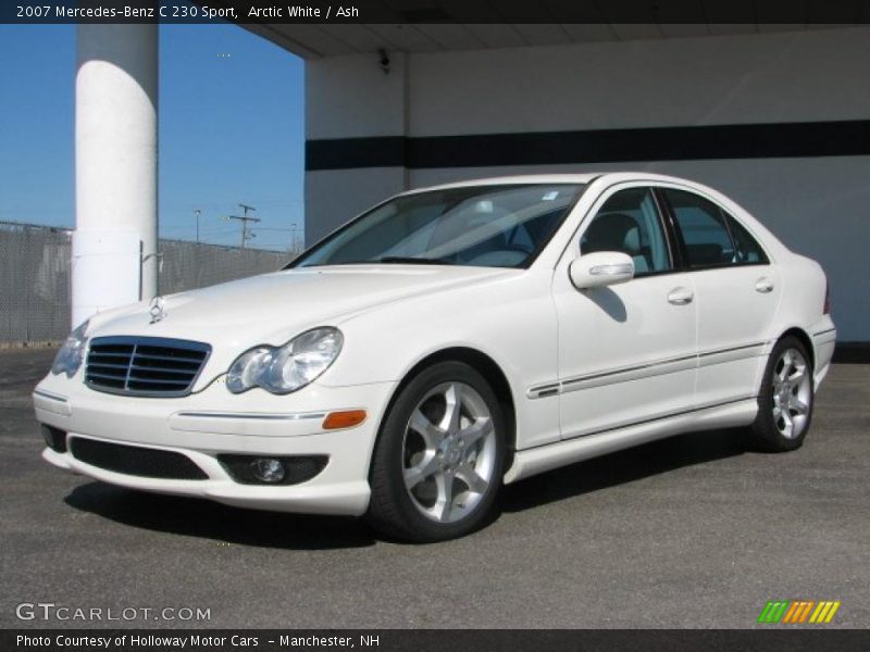 Arctic White / Ash 2007 Mercedes-Benz C 230 Sport