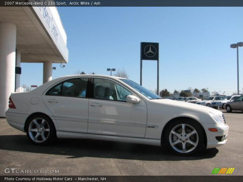 Arctic White / Ash 2007 Mercedes-Benz C 230 Sport