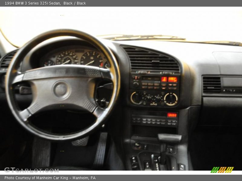 Black / Black 1994 BMW 3 Series 325i Sedan