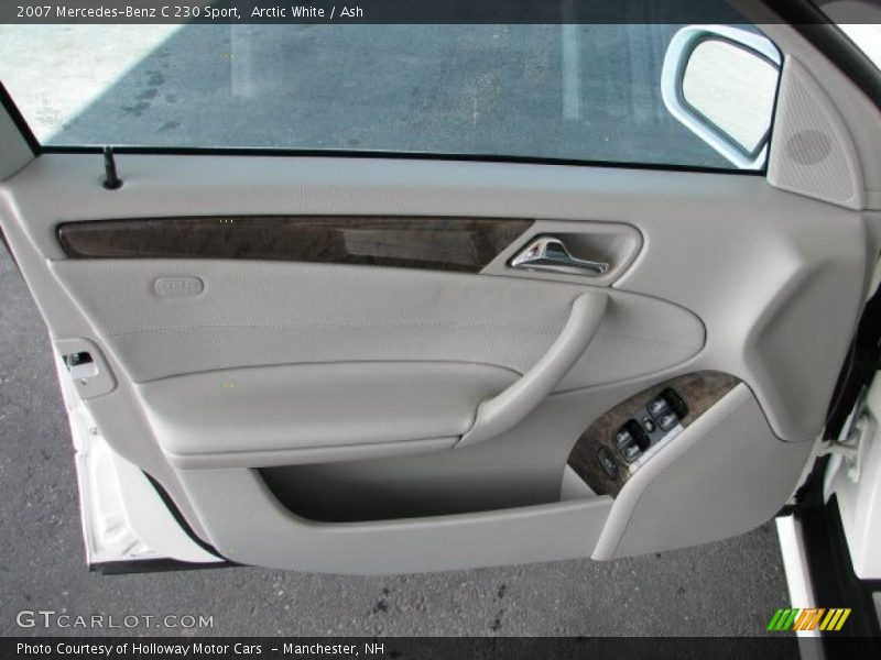 Arctic White / Ash 2007 Mercedes-Benz C 230 Sport
