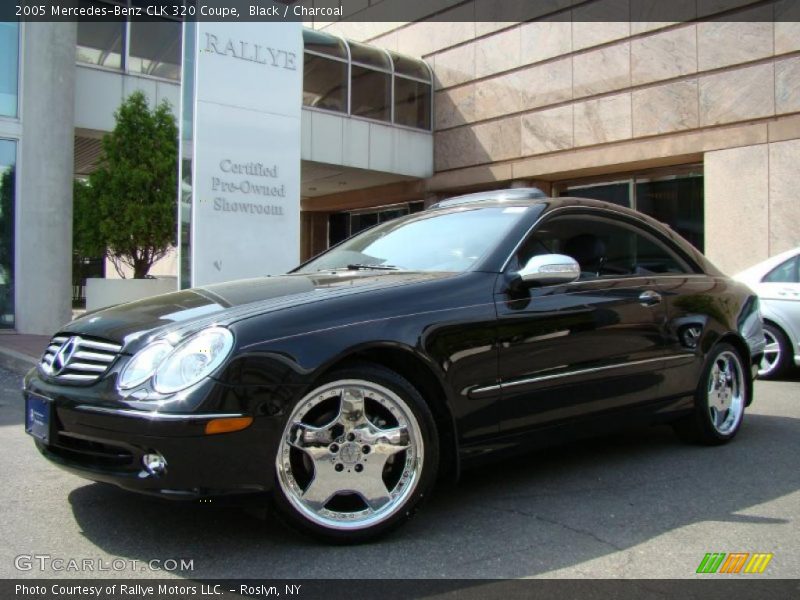 Black / Charcoal 2005 Mercedes-Benz CLK 320 Coupe