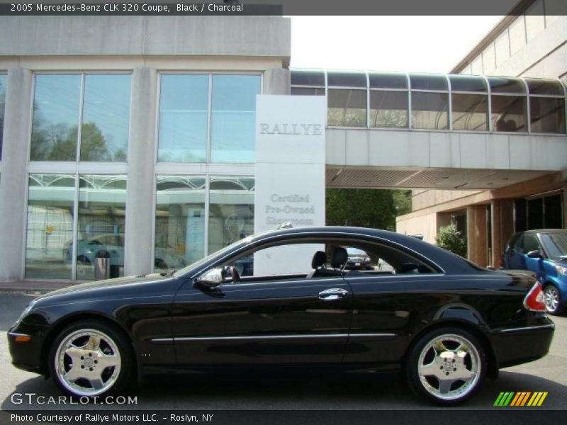 Black / Charcoal 2005 Mercedes-Benz CLK 320 Coupe