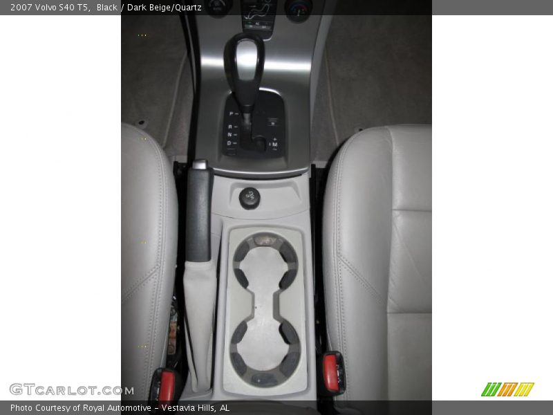 Black / Dark Beige/Quartz 2007 Volvo S40 T5