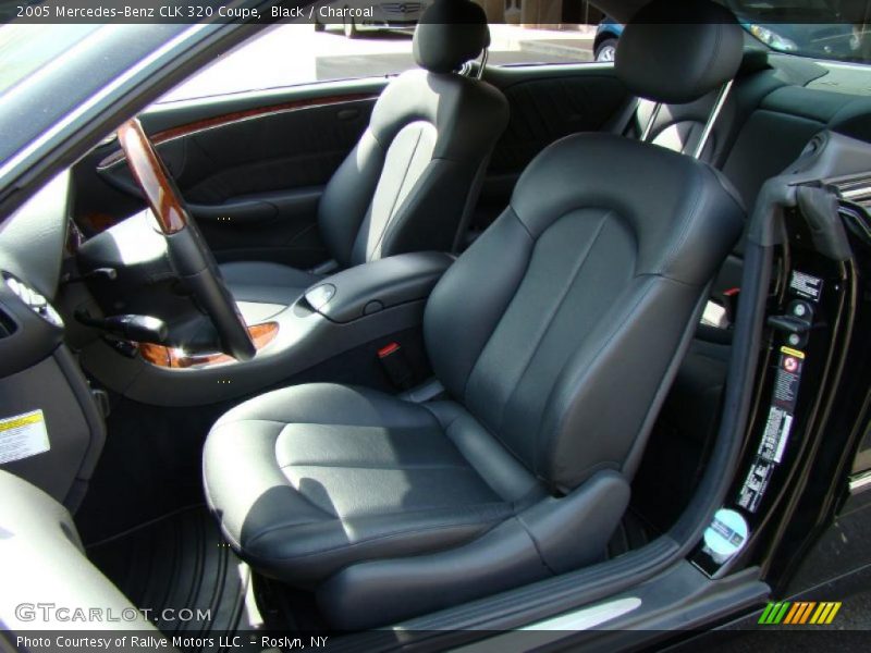 Black / Charcoal 2005 Mercedes-Benz CLK 320 Coupe