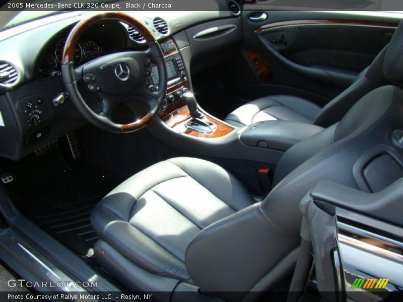 Black / Charcoal 2005 Mercedes-Benz CLK 320 Coupe