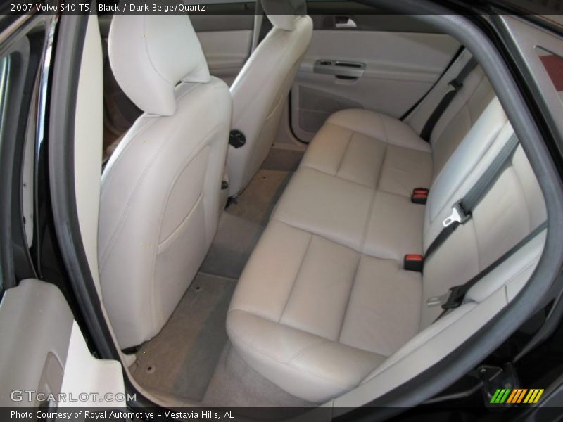 Black / Dark Beige/Quartz 2007 Volvo S40 T5