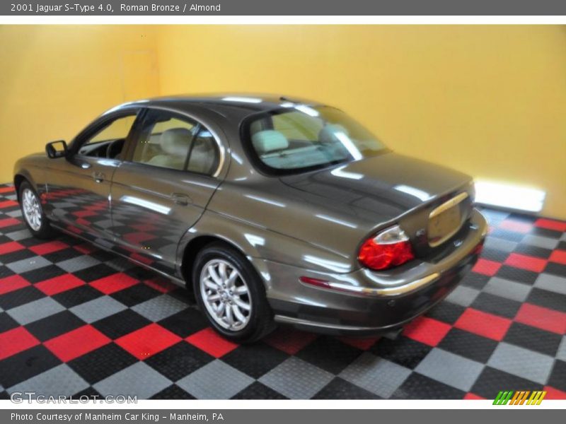 Roman Bronze / Almond 2001 Jaguar S-Type 4.0
