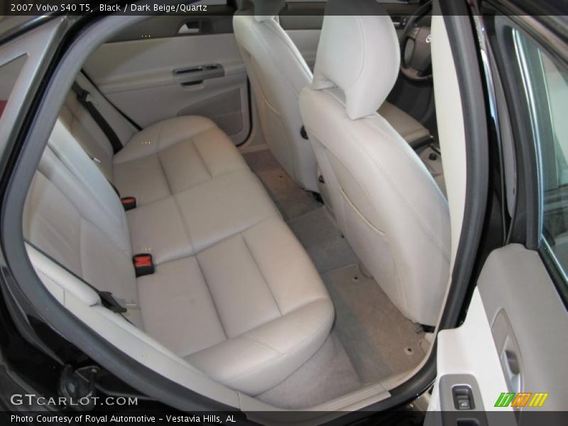 Black / Dark Beige/Quartz 2007 Volvo S40 T5