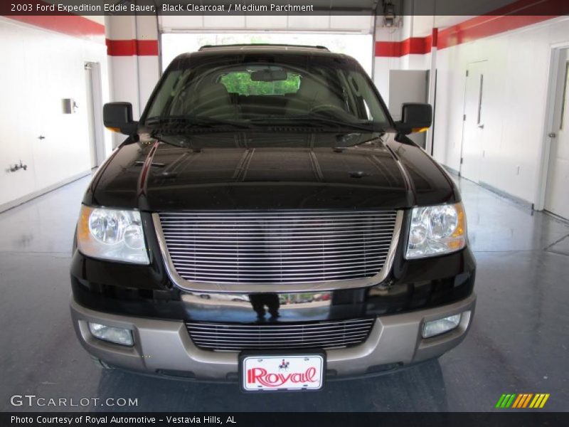 Black Clearcoat / Medium Parchment 2003 Ford Expedition Eddie Bauer