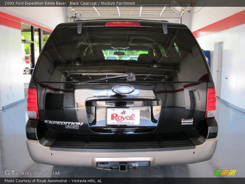 Black Clearcoat / Medium Parchment 2003 Ford Expedition Eddie Bauer
