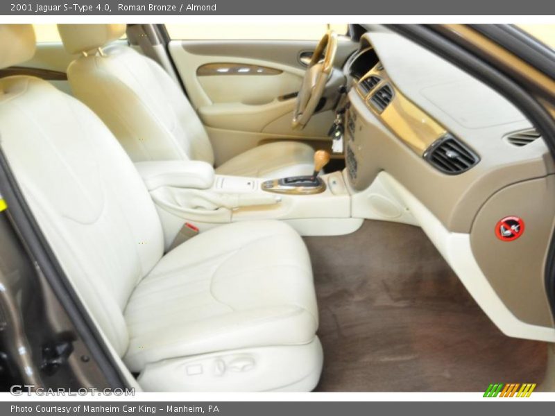 Roman Bronze / Almond 2001 Jaguar S-Type 4.0