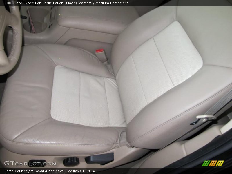 Black Clearcoat / Medium Parchment 2003 Ford Expedition Eddie Bauer