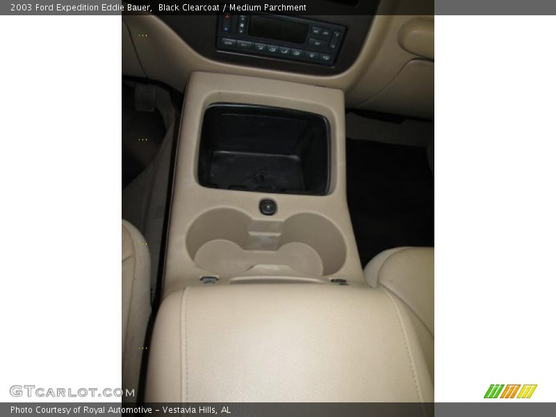 Black Clearcoat / Medium Parchment 2003 Ford Expedition Eddie Bauer