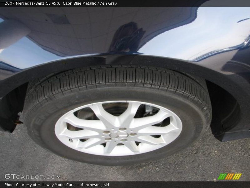 Capri Blue Metallic / Ash Grey 2007 Mercedes-Benz GL 450