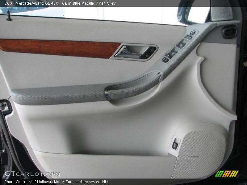 Capri Blue Metallic / Ash Grey 2007 Mercedes-Benz GL 450