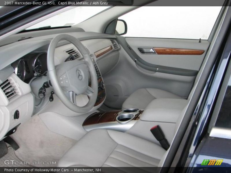 Capri Blue Metallic / Ash Grey 2007 Mercedes-Benz GL 450