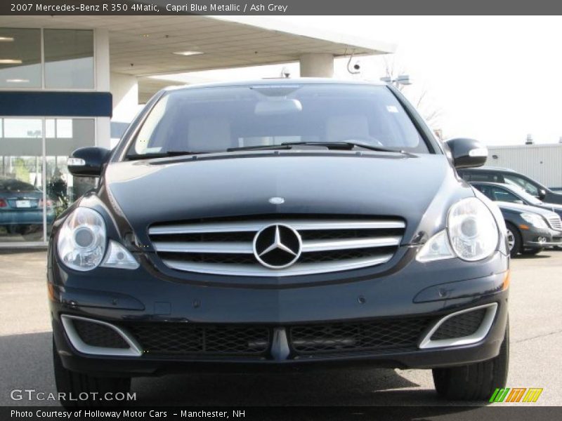 Capri Blue Metallic / Ash Grey 2007 Mercedes-Benz R 350 4Matic