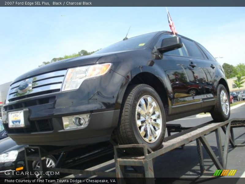 Black / Charcoal Black 2007 Ford Edge SEL Plus