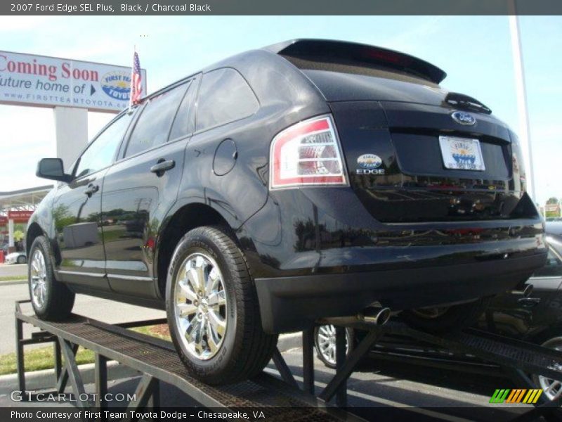 Black / Charcoal Black 2007 Ford Edge SEL Plus