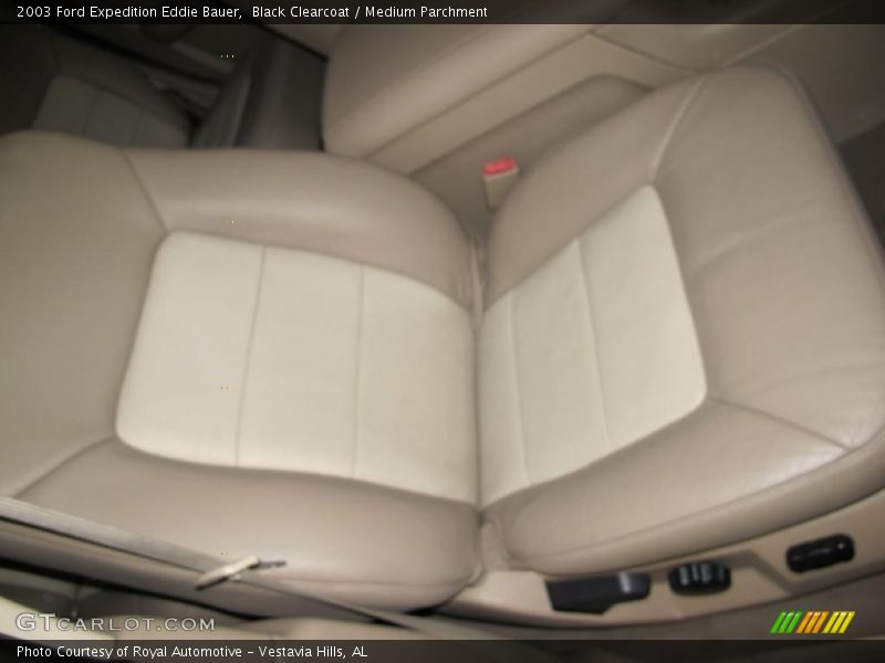 Black Clearcoat / Medium Parchment 2003 Ford Expedition Eddie Bauer