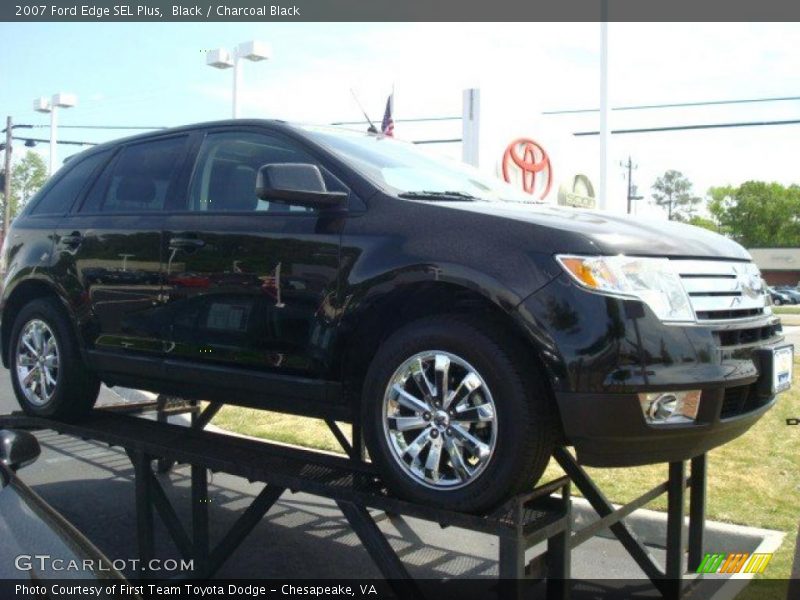 Black / Charcoal Black 2007 Ford Edge SEL Plus