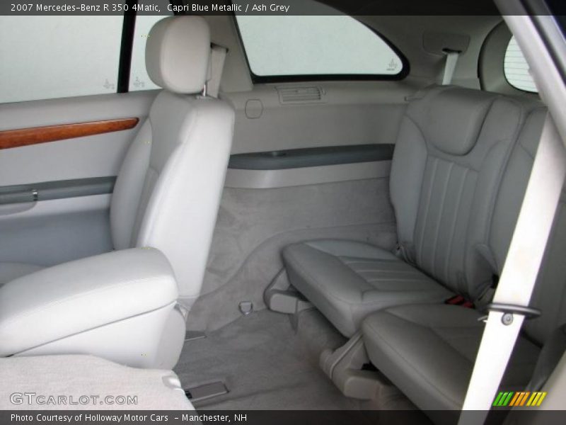 Capri Blue Metallic / Ash Grey 2007 Mercedes-Benz R 350 4Matic