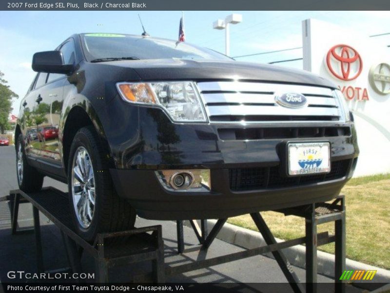 Black / Charcoal Black 2007 Ford Edge SEL Plus